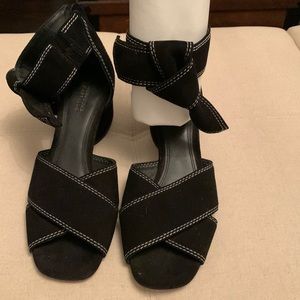 Mercedes Castillo tie at ankle shoes